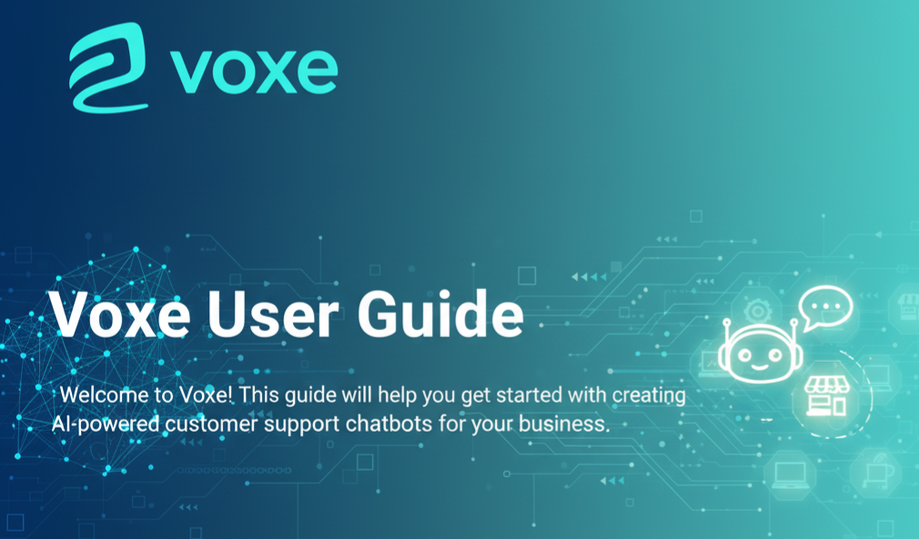 Voxe User Guide